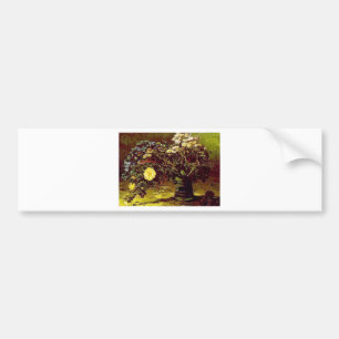 Den Van Gogh vasen blomstrar blommavintagemålning Bildekal