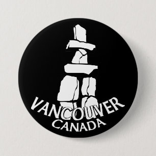 Den Vancouver Kanada souvenir knäppas Knapp