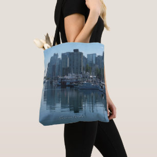 Den Vancouver souvenirtotot hänger lös Tygkasse