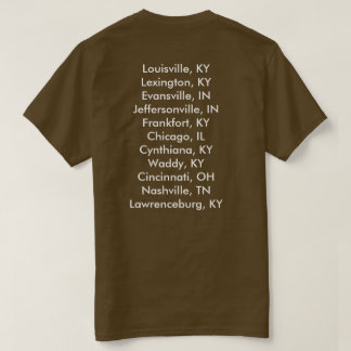 Den vanliga misstänkt personmusikbandvärlden tee shirt