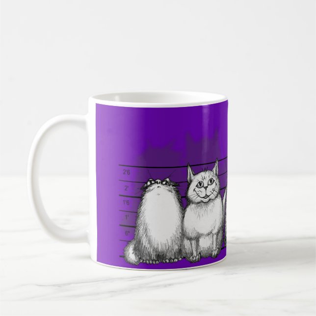 Den vanliga pussyen kaffemugg (Vänster)