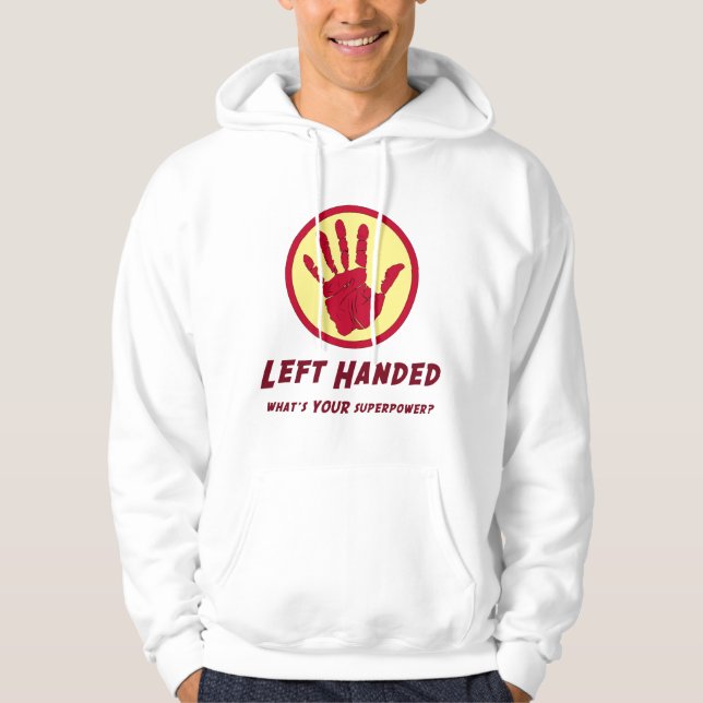 Den vänsterhänta toppen driver sweatshirt (Framsida)