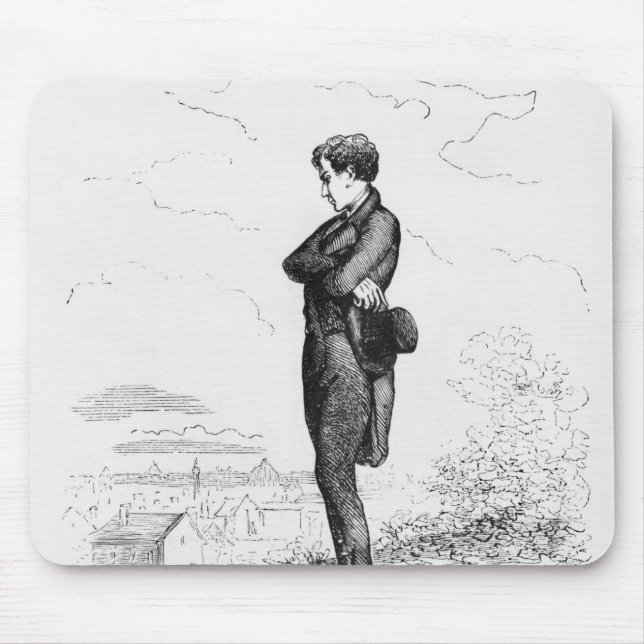 Den vänstra ensamen, Rastignac gick några kliver Musmatta (Framsidan)