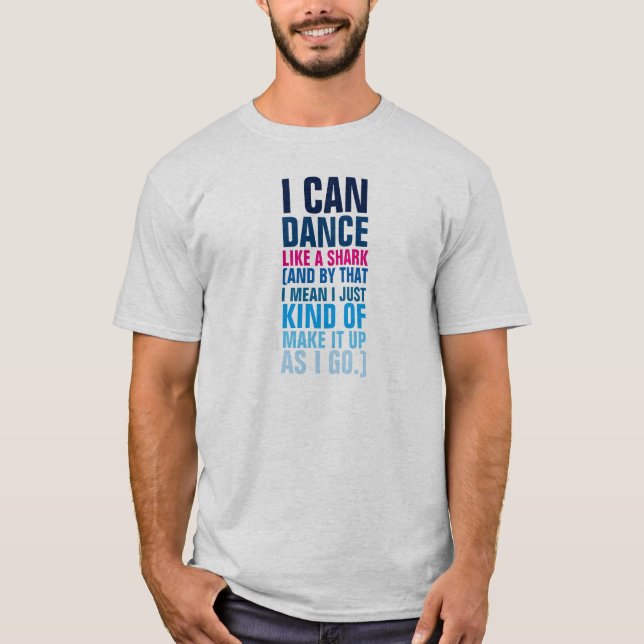 Den vänstra hajen II T-shirt (Framsida)