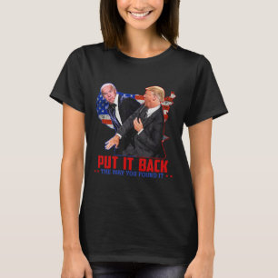 Den var bakåtvänd när du hittade den... t shirt