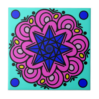 Den var gjord av stjärnor kakelplatta