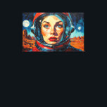 DEN VÄRLD VI UPPDECKADE 22 CANVASTRYCK<br><div class="desc">Denna livfulla digitala konst visar en astronaut som stirrar ut i rymden.</div>