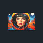 DEN VÄRLD VI UPPDECKADE 5 CANVASTRYCK<br><div class="desc">Denna livfulla digitala konst visar en astronaut som stirrar ut i rymden.</div>