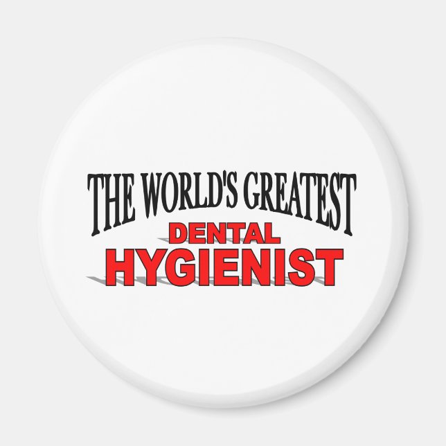 Den Världsmästare tandhygienisten Magnet (Framsidan)