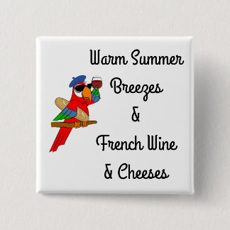 Den varma sommarbrispapegojan knäppas knapp