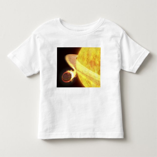 Den varmaste kända planeten på Milky Way T-shirt (Framsida)
