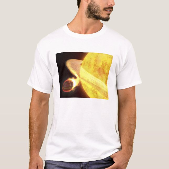 Den varmaste kända planeten på Milky Way Tee Shirt (Framsida)