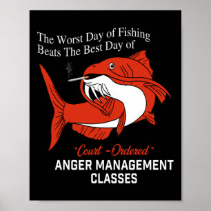 Den värsta fiskedagen är den bästa dagen för kaos poster