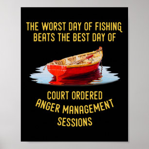 Den värsta fiskedagen är den bästa dagen för kaos poster