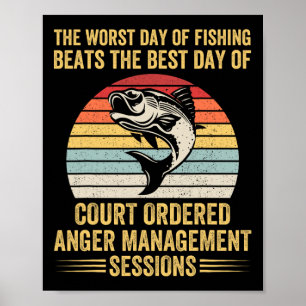 Den värsta fiskedagen är den bästa dagen för kaos poster