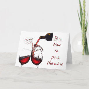 DEN **VÅRT ÅRSDAG***PÅFYLLA VIN*-KORTET KORT