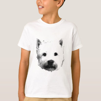 Den västra höglands- vitTerrierWestie hunden T-shirt