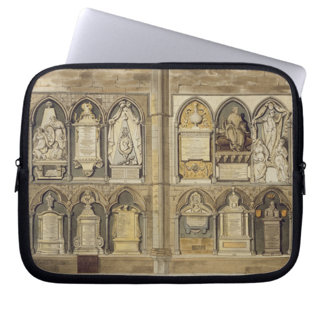 Den västra sidan av poet'sen tränga någon, laptop fodral (Framsidan)