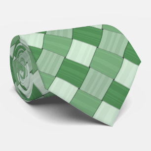 Den vävde vårgröntdiagonalen belägger med tege slips