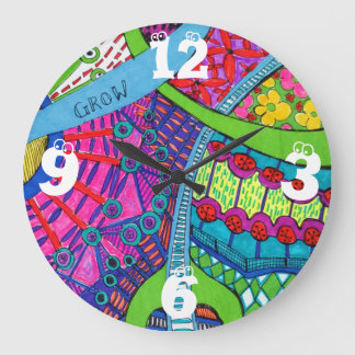 den växande säsongen tar tid på stor klocka