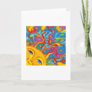 Den växande solen kort