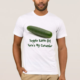 Den VeggieEatin flickan här är min gurka Tee Shirt