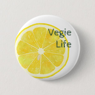 Den Vegie livCITRONEN knäppas Knapp