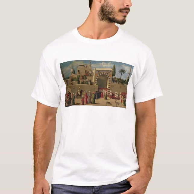 Den Venetian ambassadör intervju Tee Shirt (Framsida)