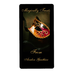 Den Venetian maskeraden maskerar den Halloween Fraktsedel