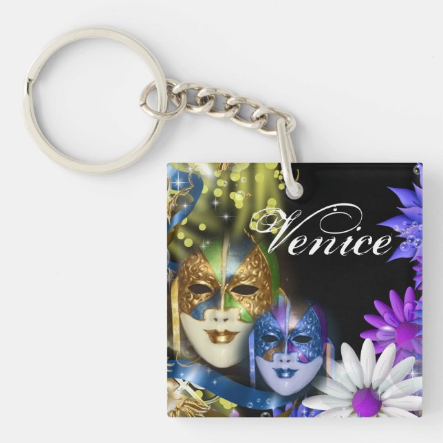 Den Venetian maskeradquinceaneraen maskerar (Framsidan)