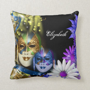 Den Venetian maskeradquinceaneraen maskerar Kudde