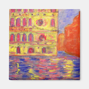 den venice kanalen tänder magnet