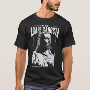 Den verkliga Agape Gangstaen Tee Shirt