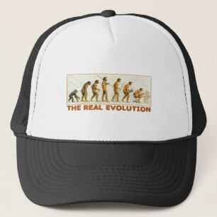 Den verkliga evolutionen truckerkeps