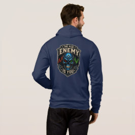 Den verkliga fienden är du Trader Psykologi Skalle T Shirt