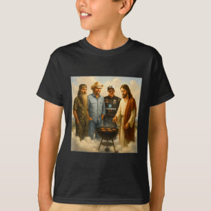 Den verkliga gang träffades i Heaven Phil Funny Me T Shirt