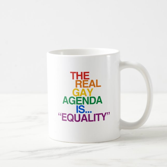 DEN VERKLIGA GLADA DAGORDNINGEN KAFFEMUGG (Höger)