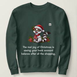Den verkliga glädjen i grönten Julkvinnor T Shirt