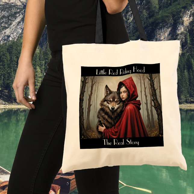 Den verkliga historien om Little Red Riding Huva Tygkasse (Skapare uppladdad)