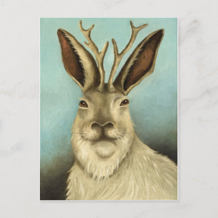 Den verkliga Jackalope Vykort