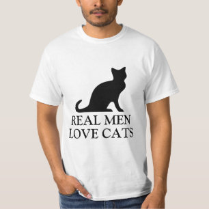 Den verkliga manar älskar kattunge för skjorta tee shirt