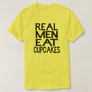 Den verkliga manar äter skjortan för muffins T Tee Shirt