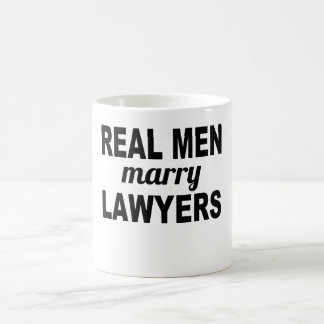 Den verkliga manar att gifta sig advokater kaffemugg