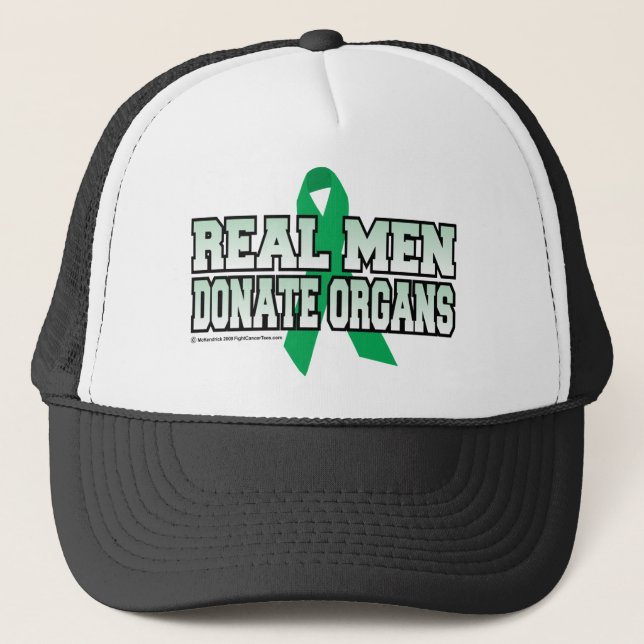 Den verkliga manar donerar organ keps (Framsida)