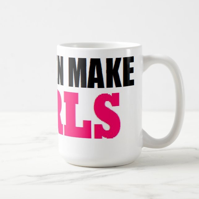 DEN VERKLIGA MANAR GÖR FLICKOR BABYPAPPANY PAPPA KAFFEMUGG (Höger)