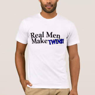 Den verkliga manar gör twillingar (B) Tee Shirt