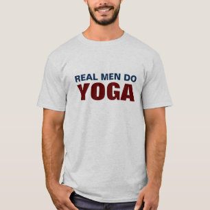 Den verkliga manar gör Yoga T Shirt