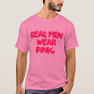 Den verkliga manar ha på sig pink. t-shirt