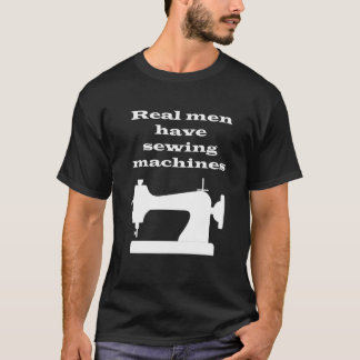 Den verkliga manar har symaskiner t shirt