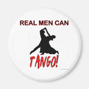 Den verkliga manar på burk Tango Magnet